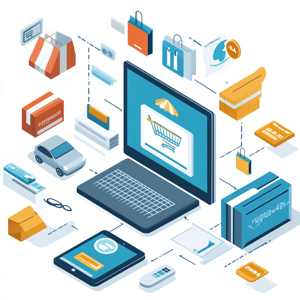 ecommerce collage
