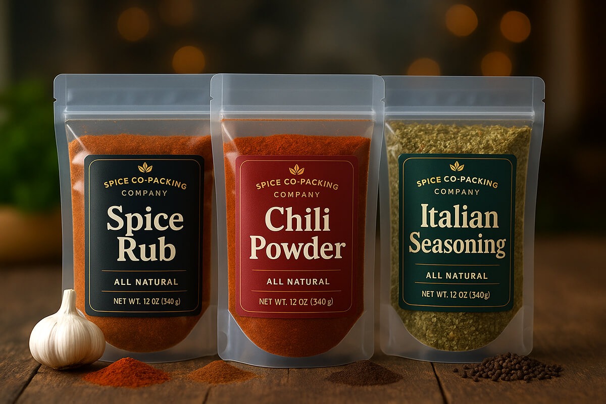 spice manufacturing and co-packing