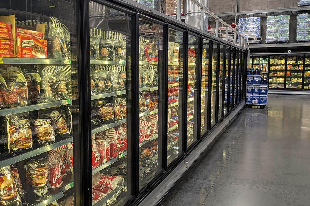 Frozen food aisle at Winco, Phoenix, AZ