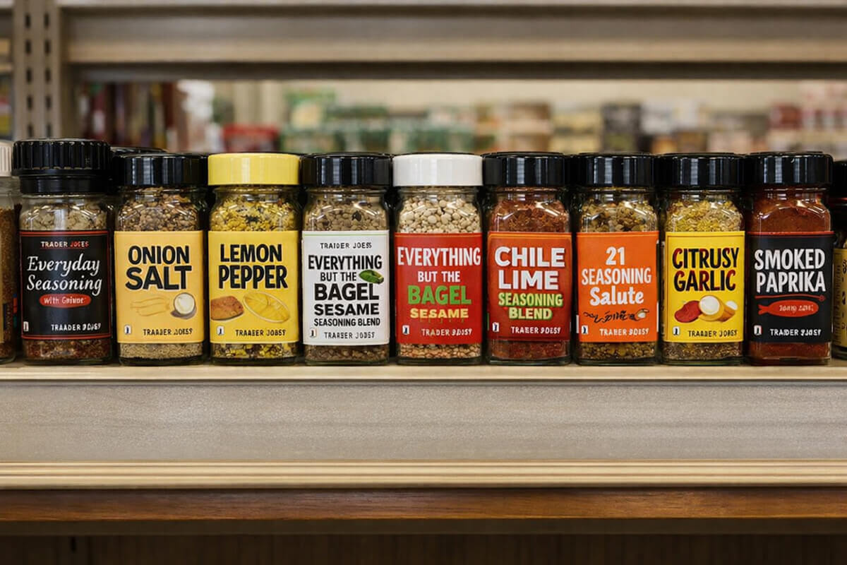 Trader Joe's private label seasoning selection